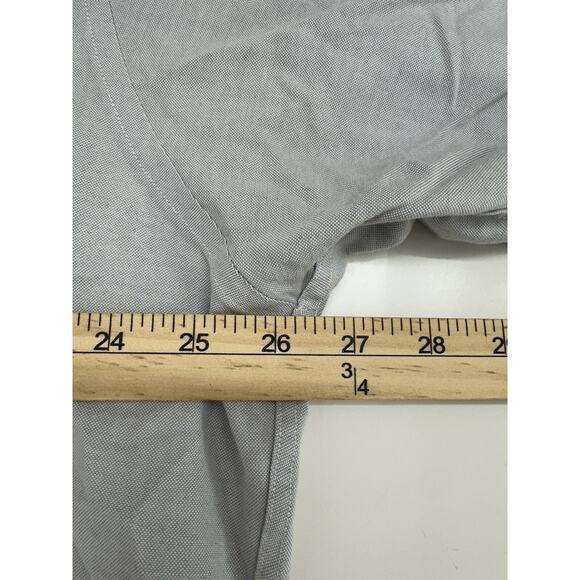 Barrington Mens Shirt Size 18 Gray Short Sleeve Button Up - Picture 8 of 11